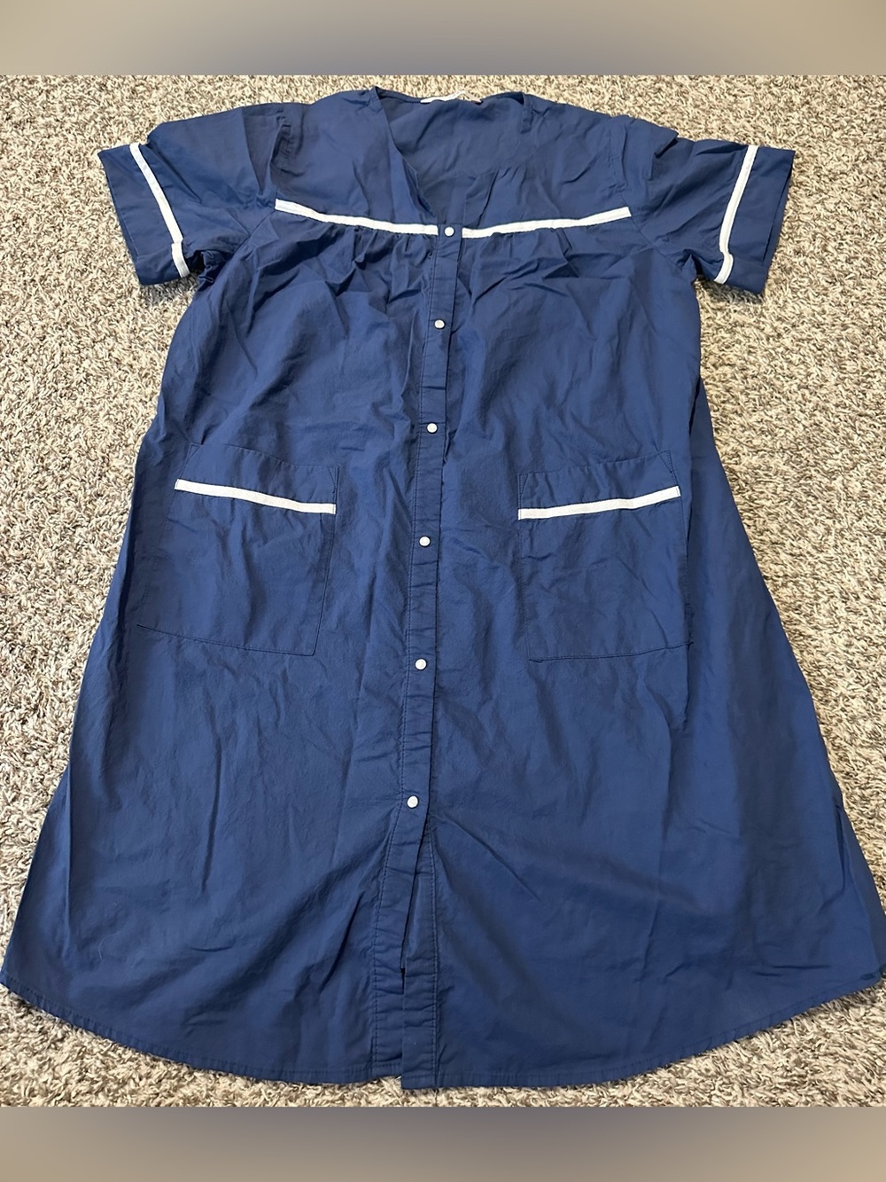 Ekouaer Cotton House Dress Nightgown - Picture 3 of 6